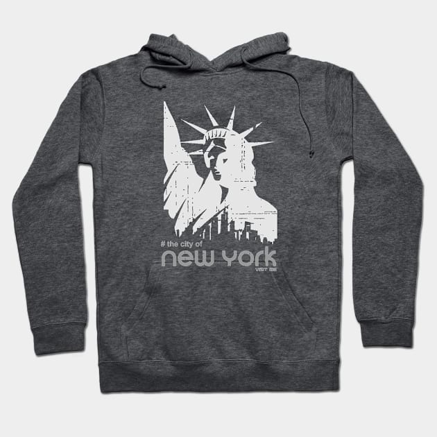 nyc Visit New York Hoodie by comancha